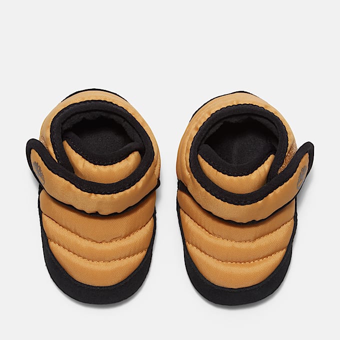 Crib Bootie with synthetic ReBOTL material for Infant in Yellow TBL Yellow ALT2