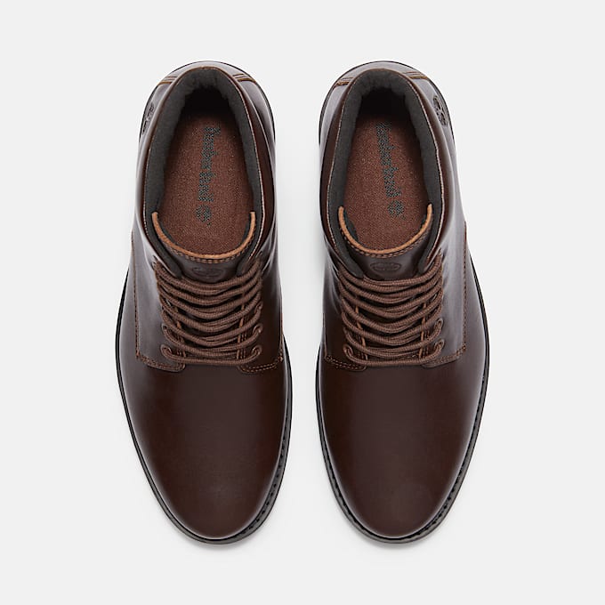 Alden Brook Waterproof Boot for Men in Dark Brown TBL Brown ALT2