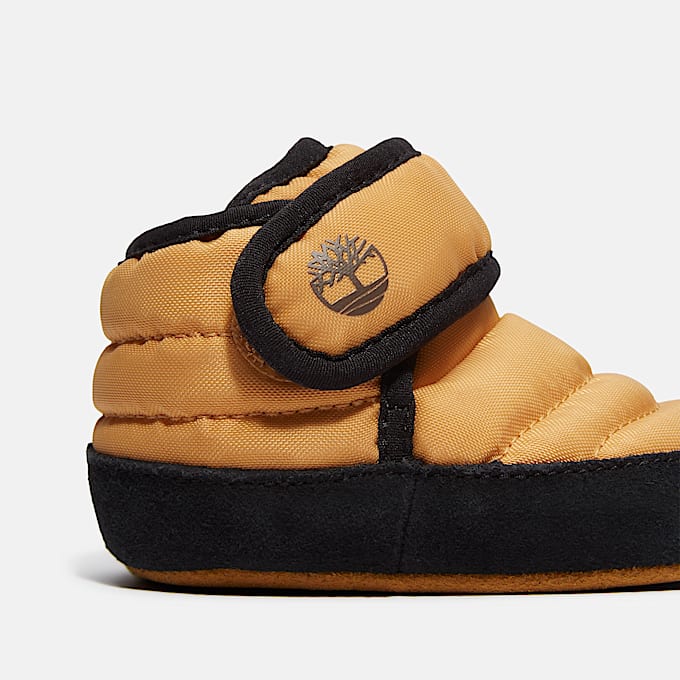 Crib Bootie with synthetic ReBOTL material for Infant in Yellow TBL Yellow ALT7