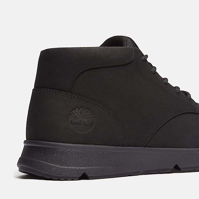Halbhoher Parker Street Sneaker fr Herren in Schwarz TBL Schwarz ALT7