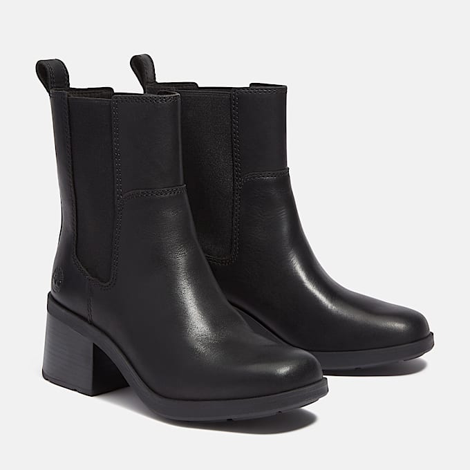 Bellevaux Chelsea Boot fr dam i svart TBL Svart ALT4