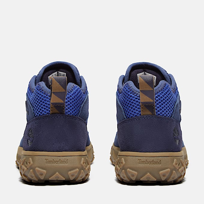 GreenStride Motion 6 Mid Trainer for Junior in Dark Blue TBL Blue ALT5