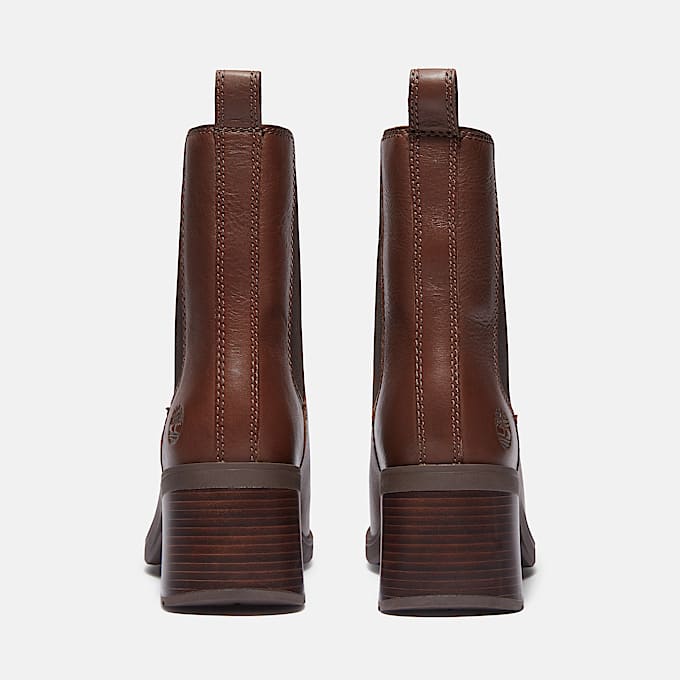 Bellevaux Chelsea Boot for Women in Dark Brown