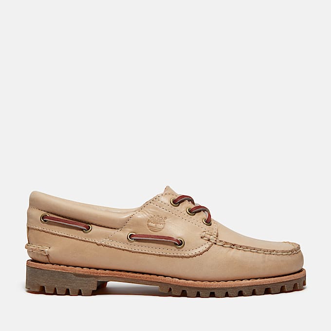 Noreen Boat Shoe fr dam i beige TBL Beige HERO