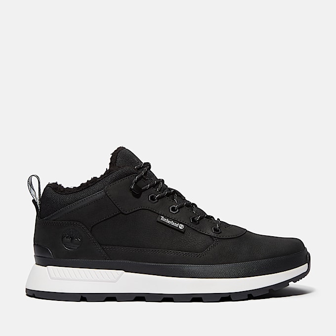 Warm geftterter Field Trekker Sneaker fr Herren in Schwarz TBL Schwarz HERO