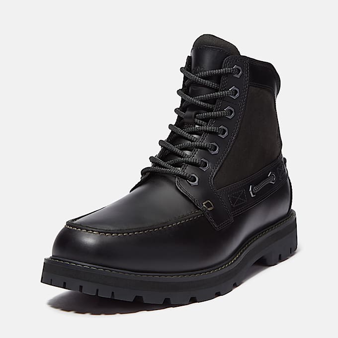 Halbhoher Britton Road Boot fr Herren in Schwarz TBL Schwarz ALT9