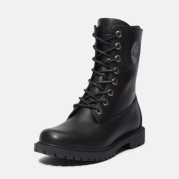 Timberland Premium 8Inch Waterproof Boot for Women in Black TBL Black ALT9