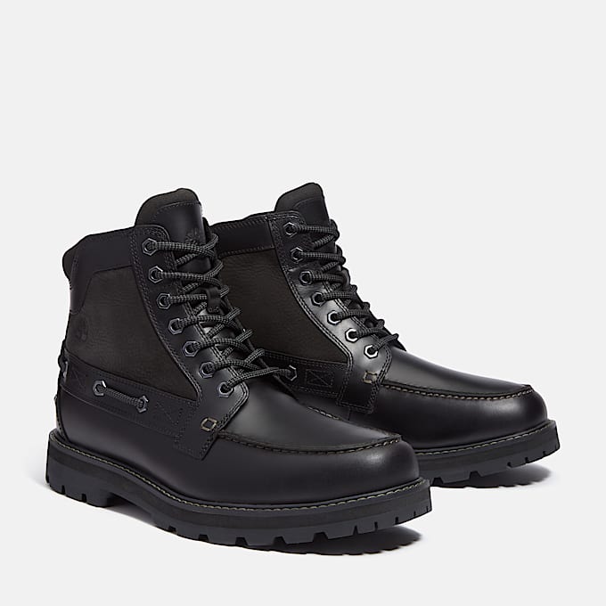 Halbhoher Britton Road Boot fr Herren in Schwarz TBL Schwarz ALT4