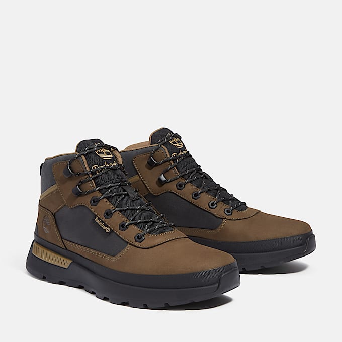 Field Trekker Mid Trainer for Men in Brown TBL Brown ALT4