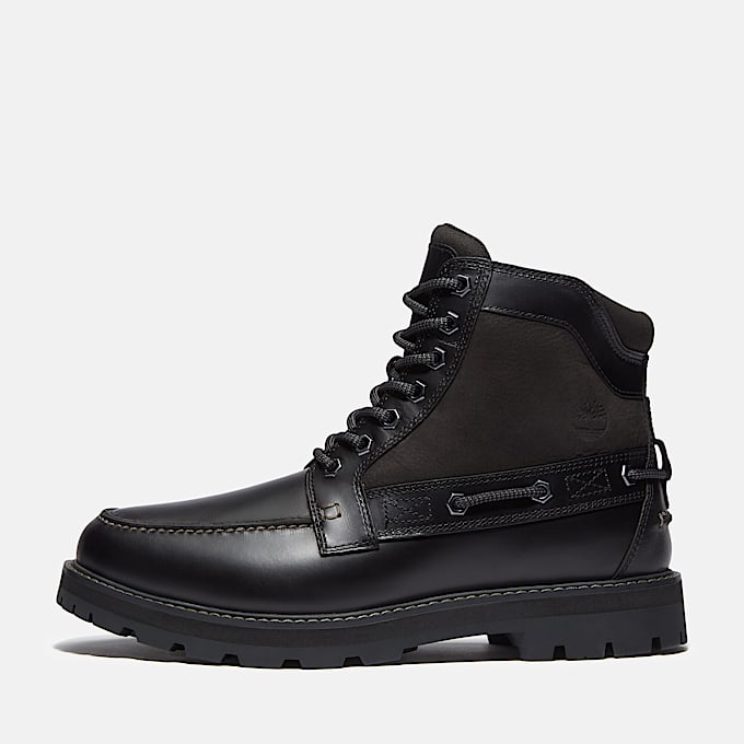 Halbhoher Britton Road Boot fr Herren in Schwarz TBL Schwarz ALT8