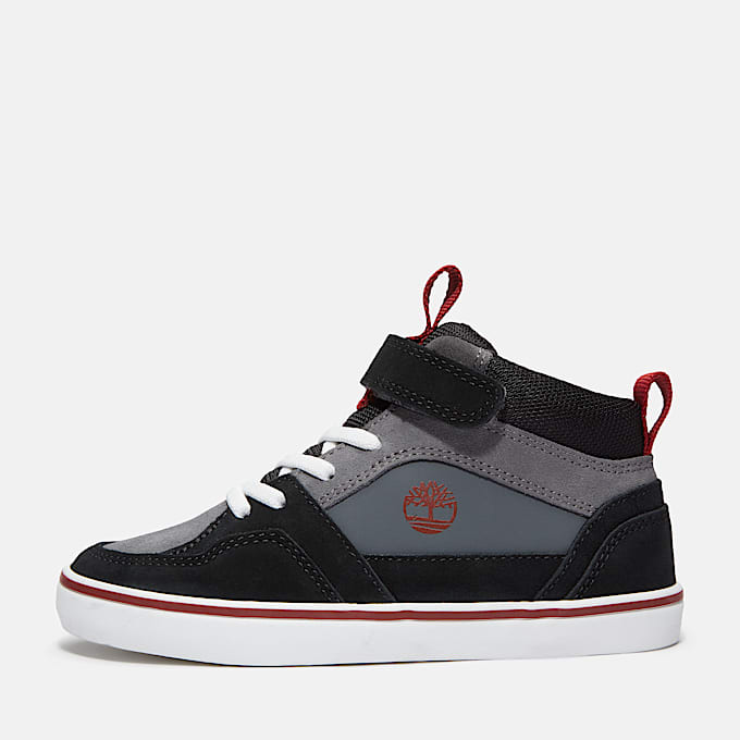 Stone Jump Sneaker mit Klettverschluss fr Kleinkinder in Dunkelgrau TBL Grau ALT8