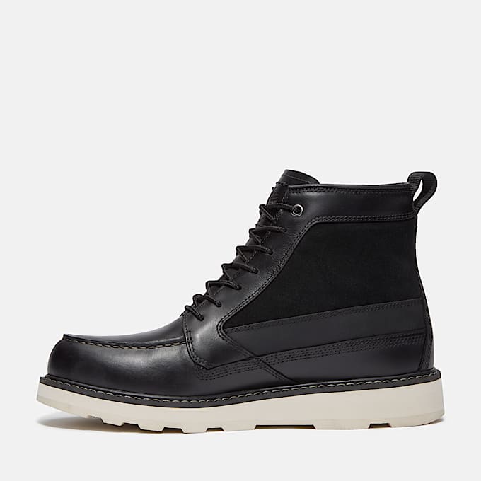 Britton Mills Waterproof Boot for Men in Black TBL Black ALT6