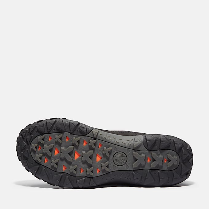 TimberCush Motion 7 Laceup Trainer for Men in Black TBL Black ALT3