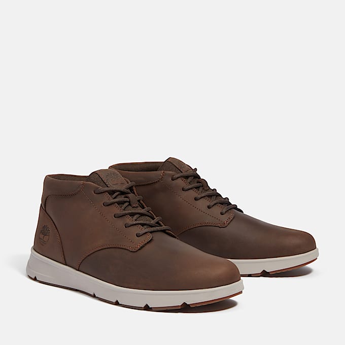 Parker Street Trainer for Men in Dark Brown TBL Brown ALT4