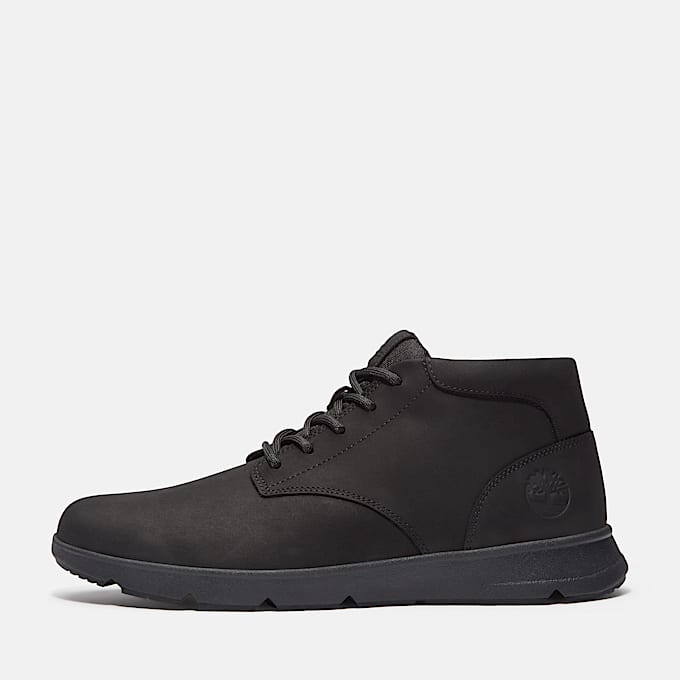 Halbhoher Parker Street Sneaker fr Herren in Schwarz TBL Schwarz ALT8