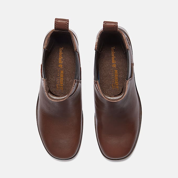 Bellevaux Chelsea Boot for Women in Dark Brown