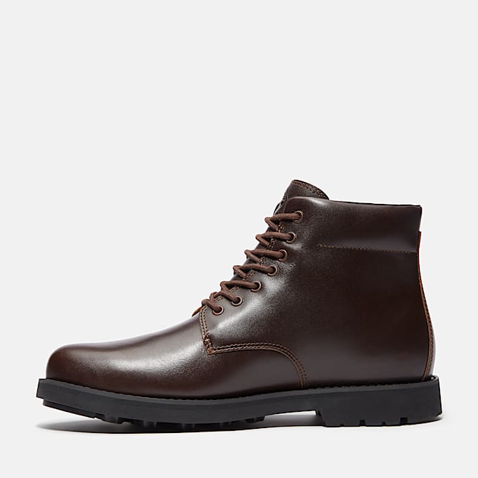 Alden Brook Waterproof Boot for Men in Dark Brown TBL Brown ALT6