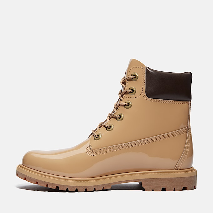 Timberland Premium 6Inch Waterproof Boot for Women in Light Brown TBL Brown ALT6