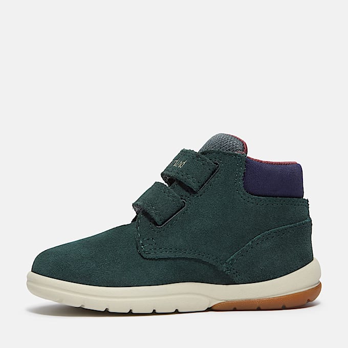 Botas con cierre de velcro Toddle Tracks para niños (de 20 a 30) en verde oscuro