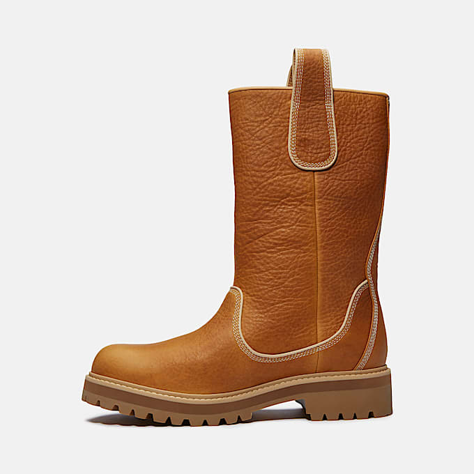 Vibram Tall PullOn Waterproof Boot for Men in Yellow TBL Yellow ALT6