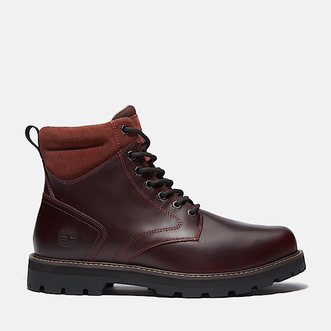 Britton Road Boot for Men in Burgundy TBL Burgundy HERO