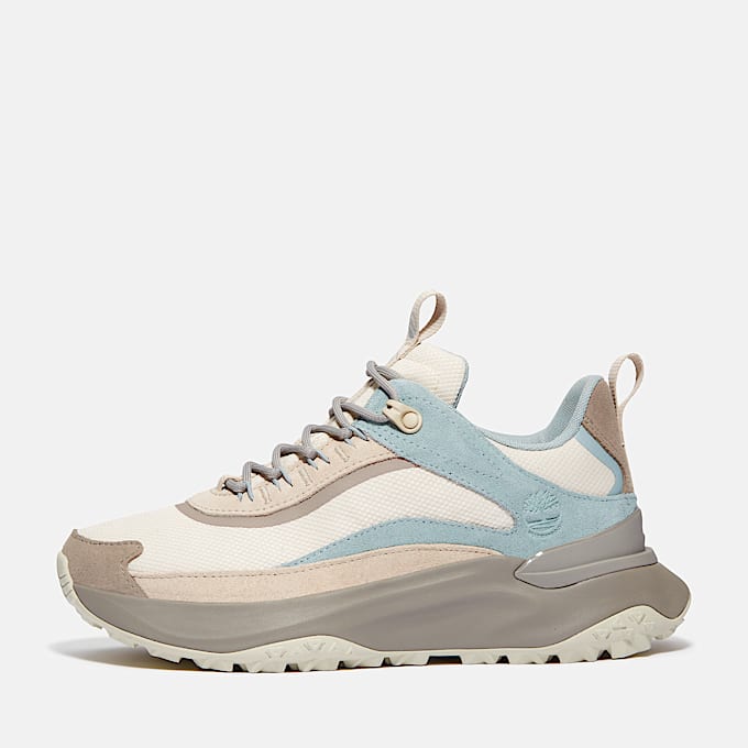 Motion Access Waterproof Trainer for Women in BeigeLight Blue TBL Beige ALT8