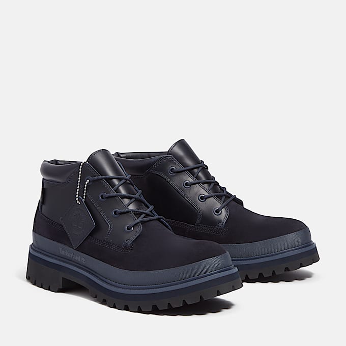 Timberland Premium GORETEX Chukka Boot for Men in Dark Blue TBL Blue ALT4