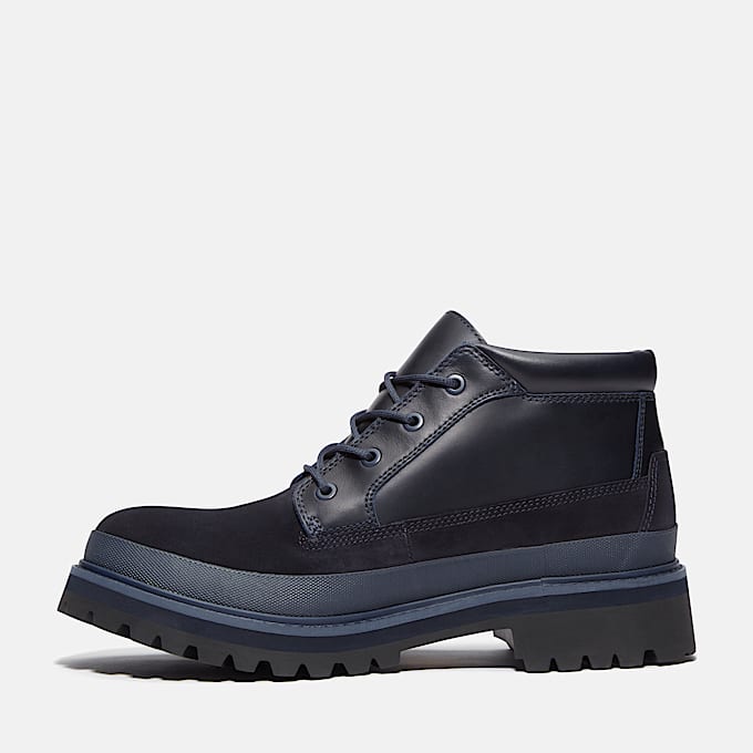 Timberland Premium GORETEX Chukka Boot for Men in Dark Blue TBL Blue ALT6