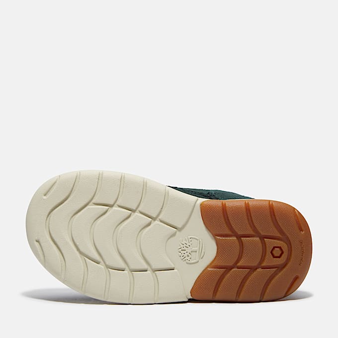 Botas con cierre de velcro Toddle Tracks para niños (de 20 a 30) en verde oscuro