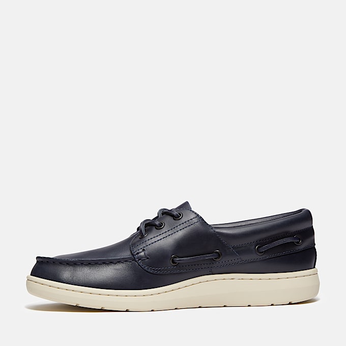 Chaussure bateau Portofino Pier pour homme en Bleu Foncé