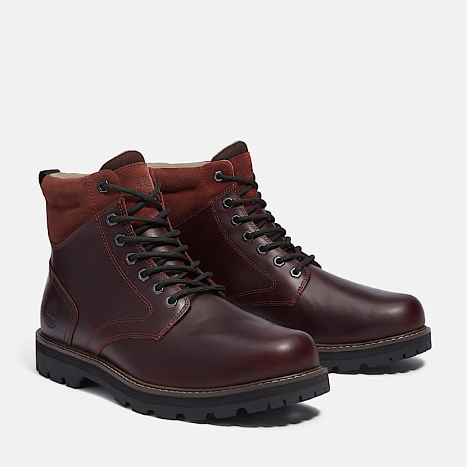 Britton Road Boot for Men in Burgundy TBL Burgundy ALT4