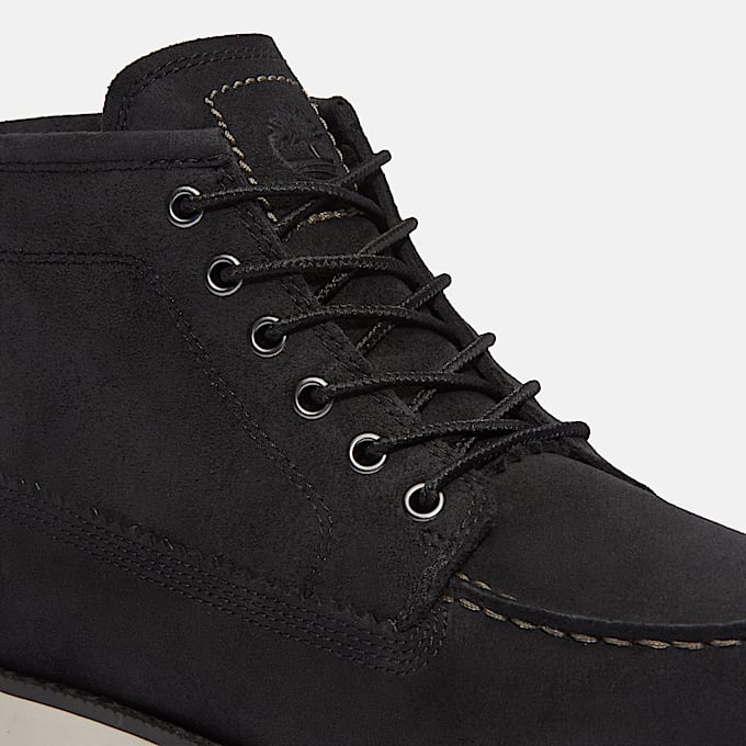 Britton Mills Chukka Boot for Men in Black TBL Black ALT7