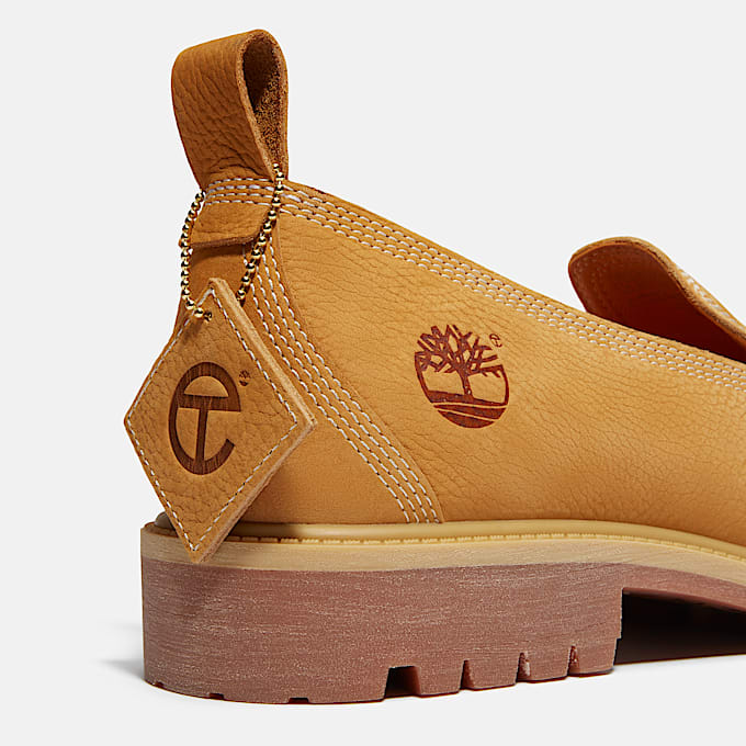 Timberland x Telfar Premium SlipOn Shoe in Yellow TBL Yellow ALT7