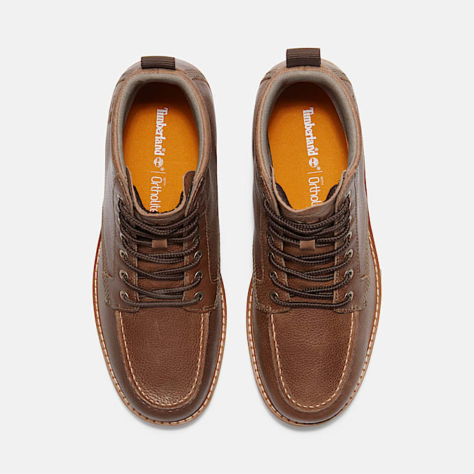 Redwood Edge Mid Lace-Up Boot for Men in Dark Brown