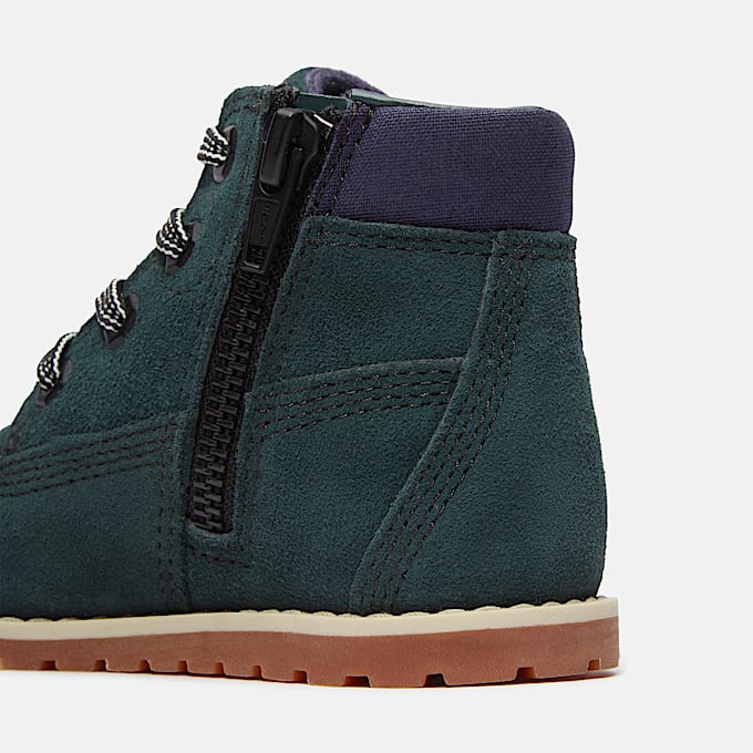 Botas Pokey Pine para niños (de 20 a 30) en verde oscuro
