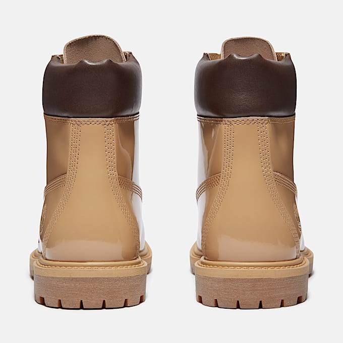 Timberland Premium 6Inch Waterproof Boot for Women in Light Brown TBL Brown ALT5