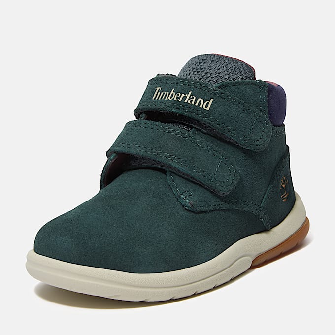 Botas con cierre de velcro Toddle Tracks para niños (de 20 a 30) en verde oscuro