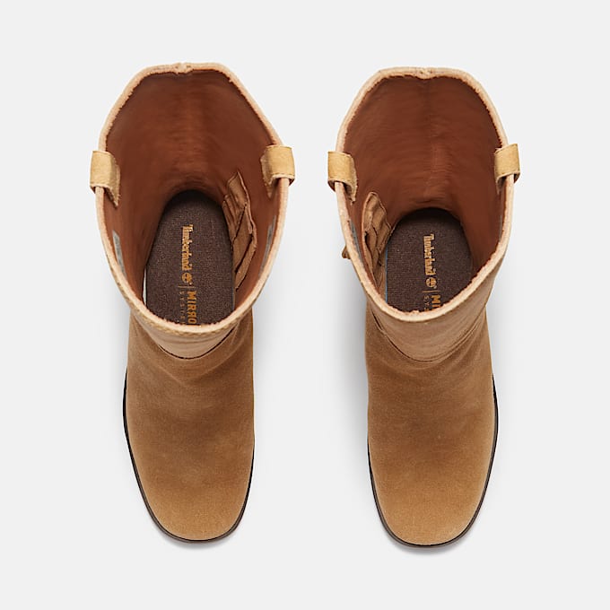 Bellevaux Tall Zipup Boot for Women in Brown TBL Brown ALT2