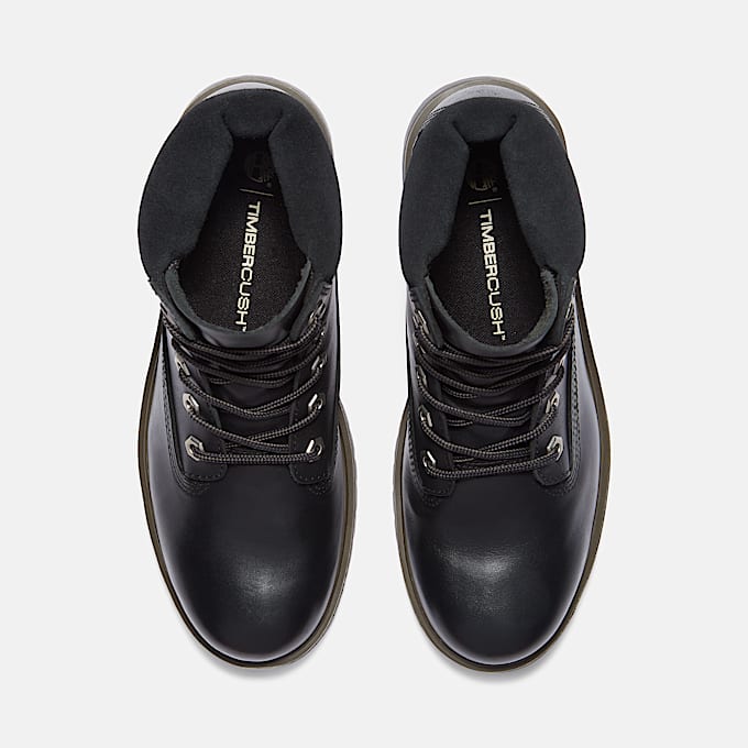 Wasserdichter Timberland 25 6Inch Boot fr Damen in Schwarz TBL Schwarz ALT2