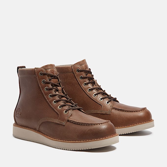 Redwood Edge Mid Lace-Up Boot for Men in Dark Brown