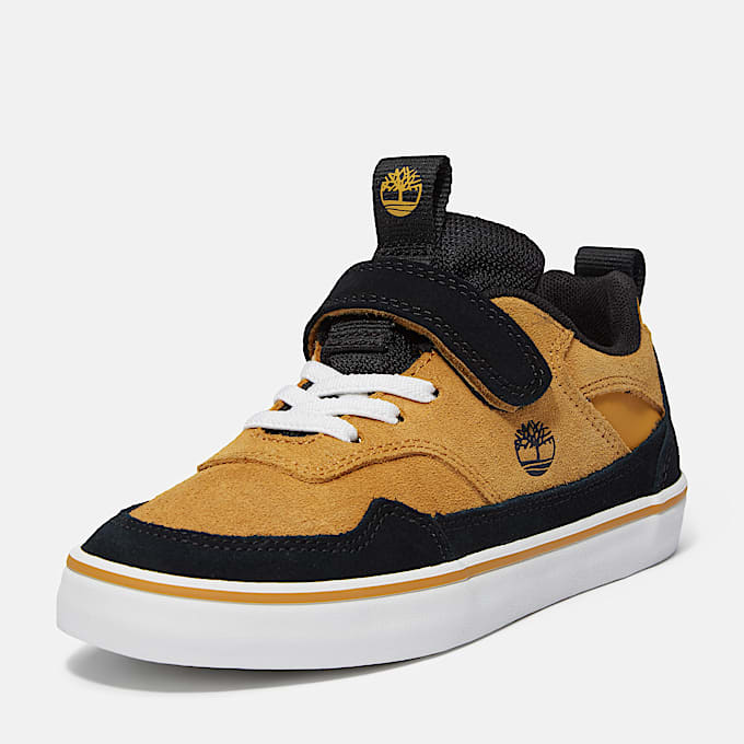 Stone Jump Sneaker mit Klettverschluss für Jugendliche in Gelb