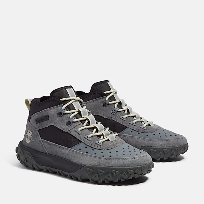 Halbhoher GREENSTRIDE Motion 6 Sneaker fr Herren in GrauSchwarz TBL Grau ALT4