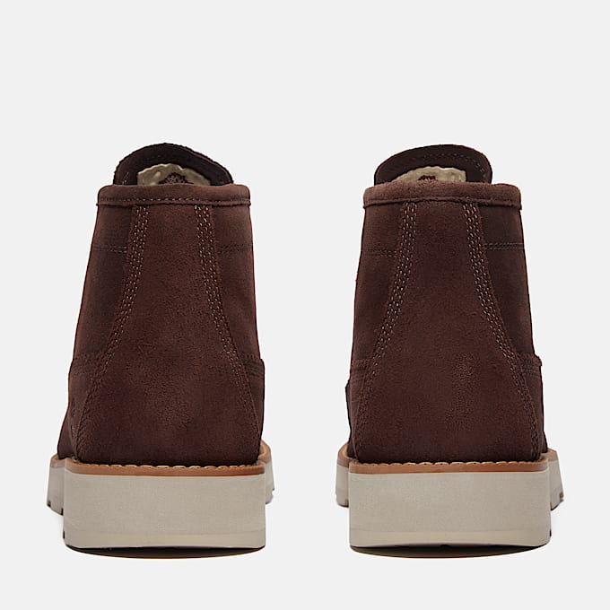 Halbhoher Britton Mills Chukka Boot für Herren in Dunkelbraun