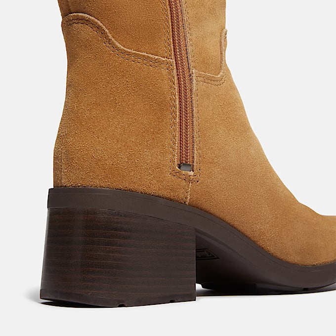 Bellevaux Tall Zipup Boot for Women in Brown TBL Brown ALT7