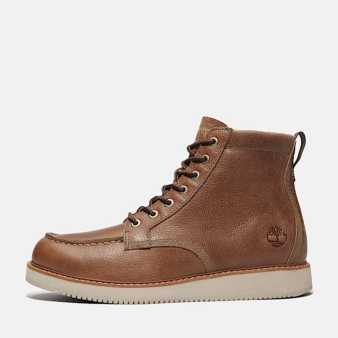 Redwood Edge Mid Lace-Up Boot for Men in Dark Brown