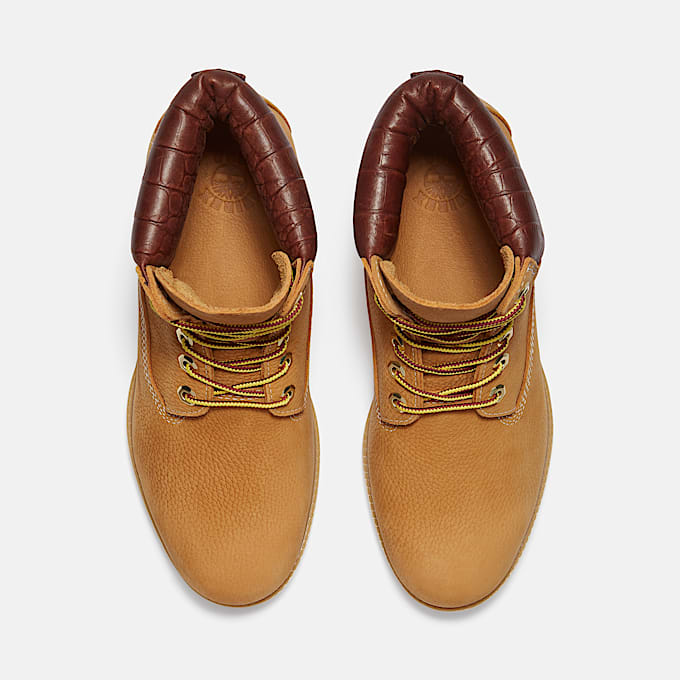 Timberland® x Avirex 6-Inch Premium Veterboot voor heren in geel