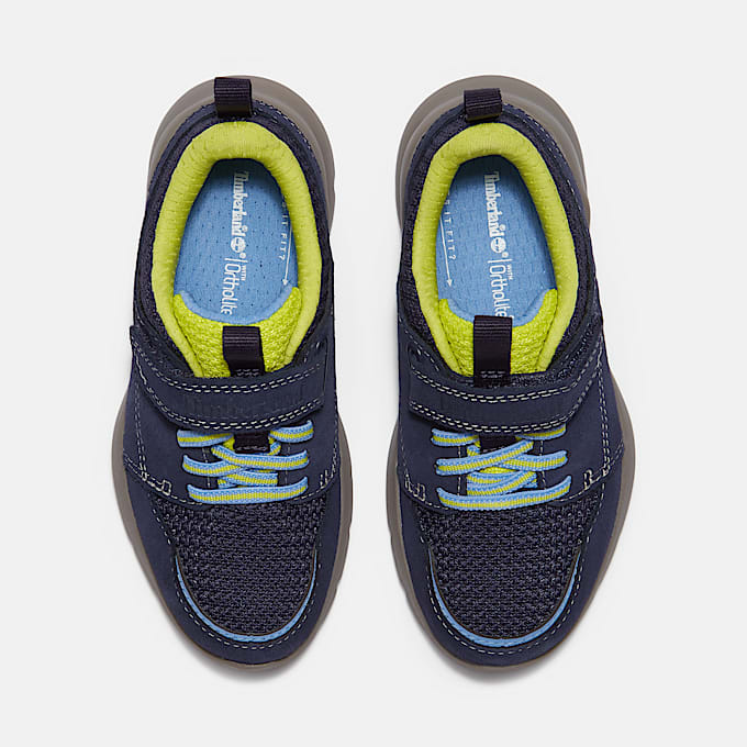 Boroughs Project Sneaker mit Klettverschluss fr Kleinkinder in Dunkelblau TBL Blau ALT2
