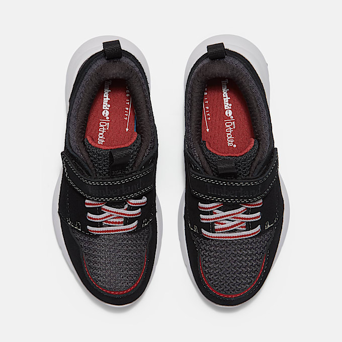 Boroughs Project Sneaker mit Klettverschluss fr Kleinkinder in Schwarz TBL Schwarz ALT2