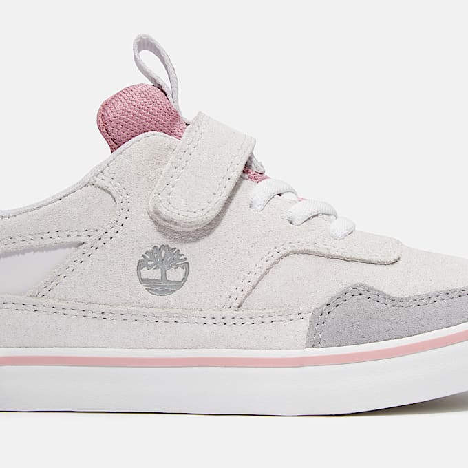 Stone Jump HookandLoop Trainer for Toddler in Light Grey TBL Grey ALT7