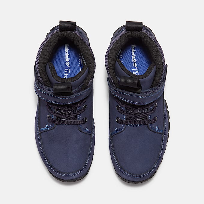 Euro Rock Hook-and-Loop Boot for Toddler in Dark Blue